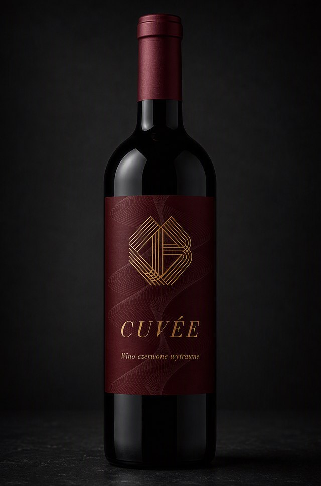 Butelka wina Cuvée — Winnica Ruda